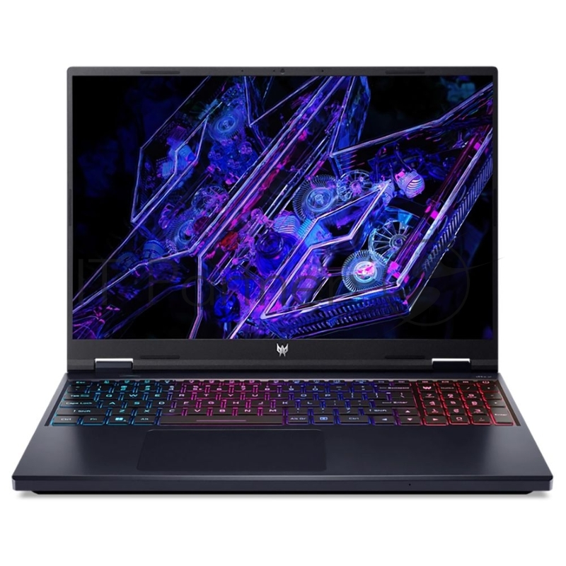 Ноутбук ACER Predator Helios Neo 16 PHN16-72-713V 18(2560x1600 (матовый) IPS)/Intel Core i7 14700HX(2.1Ghz)/16384Mb/1024PC GeForce RTX4050(6144Mb)/Cam/BT/WiFi/65 1y/2.4kg/Black/Win11Home