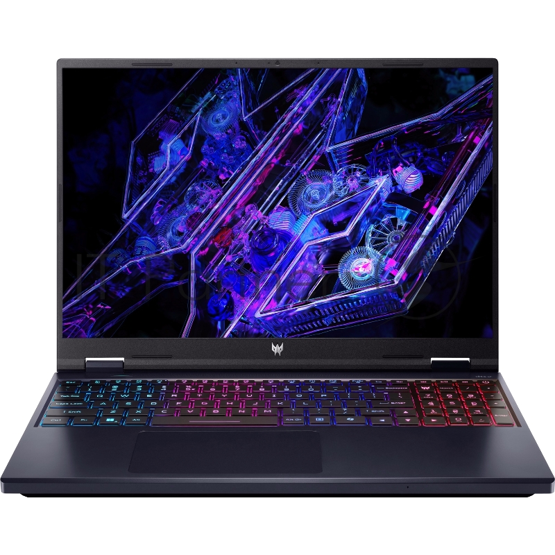 Ноутбук ACER Predator Helios Neo 16 PHN16-72-713V 18(2560x1600 (матовый) IPS)/Intel Core i7 14700HX(2.1Ghz)/16384Mb/1024PC GeForce RTX4050(6144Mb)/Cam/BT/WiFi/65 1y/2.4kg/Black/Win11Home
