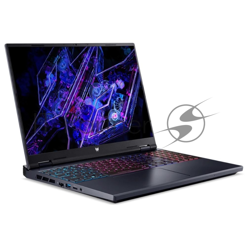 Ноутбук ACER Predator Helios Neo 16 PHN16-72-713V 18(2560x1600 (матовый) IPS)/Intel Core i7 14700HX(2.1Ghz)/16384Mb/1024PC GeForce RTX4050(6144Mb)/Cam/BT/WiFi/65 1y/2.4kg/Black/Win11Home