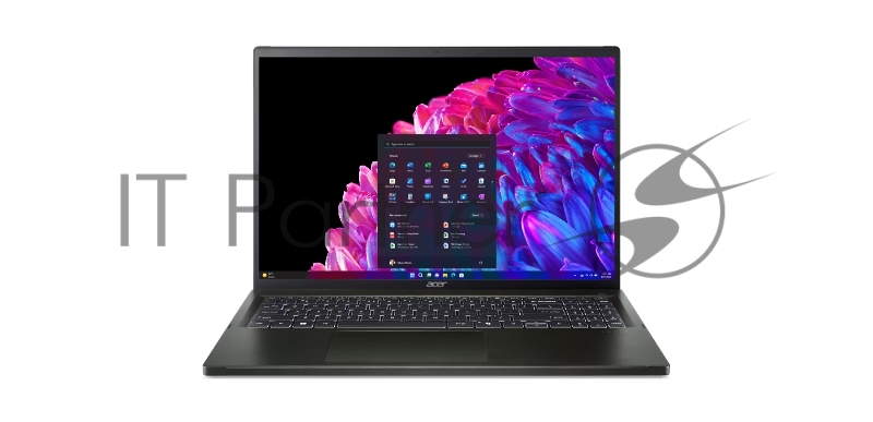 Ноутбук ACER Swift Edge SFE16-44-R48X 16(3200x2000 OLED (матовый))/AMD Ryzen 7 8840U(3.3Ghz)/32768Mb/1024PCIS 1y/1.5kg/Black/Win11Home