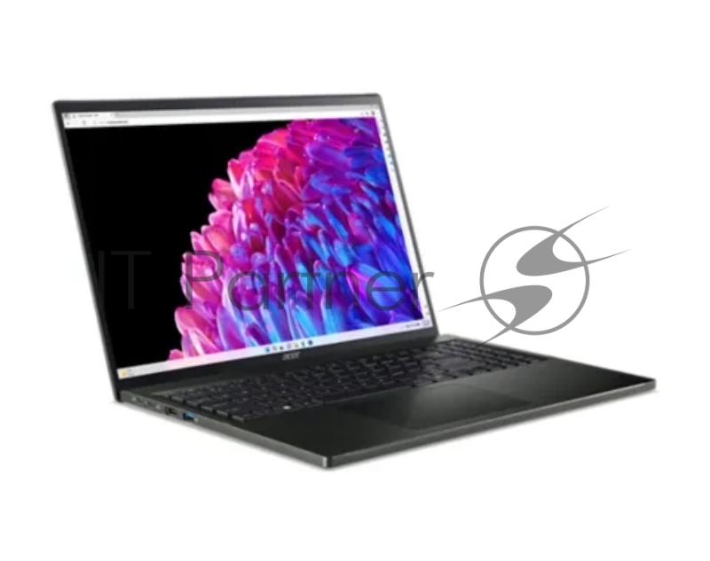 Ноутбук ACER Swift Edge SFE16-44-R2RD 16(3200x2000 OLED (матовый))/AMD Ryzen 7 8840U(3.3Ghz)/16384Mb/1024PCIS 1y/1.5kg/Black/Win11Home