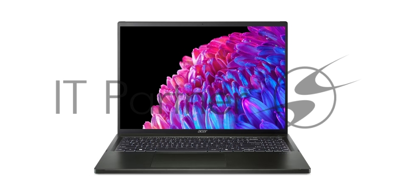 Ноутбук ACER Swift Edge SFE16-44-R2RD 16(3200x2000 OLED (матовый))/AMD Ryzen 7 8840U(3.3Ghz)/16384Mb/1024PCIS 1y/1.5kg/Black/Win11Home