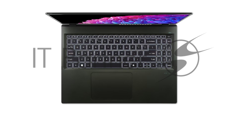 Ноутбук ACER Swift Edge SFE16-44-R2RD 16(3200x2000 OLED (матовый))/AMD Ryzen 7 8840U(3.3Ghz)/16384Mb/1024PCIS 1y/1.5kg/Black/Win11Home