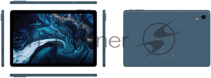 Планшет Digma Pro HIT 104 T616 (1.6) 8C RAM8Gb ROM256Gb 10.1 IPS 1920x1200 LTE 2Sim Android 13 синий 13Mpix 5Mpix BT GPS WiFi Touch microSD 128Gb 7000mAh