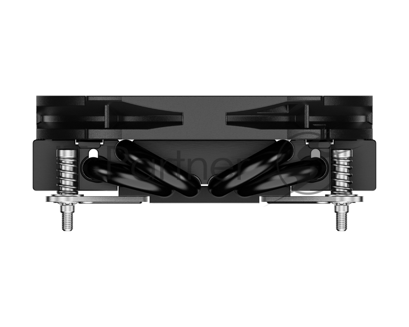 Кулер для процессора ID-COOLING IS-30i BLACK LGA1700/1200/115X низкопрофильный высота 30mm (36шт/кор, TDP 100W, PWM, 4 тепл.трубки прямого контакта, FAN 92mm) BOX