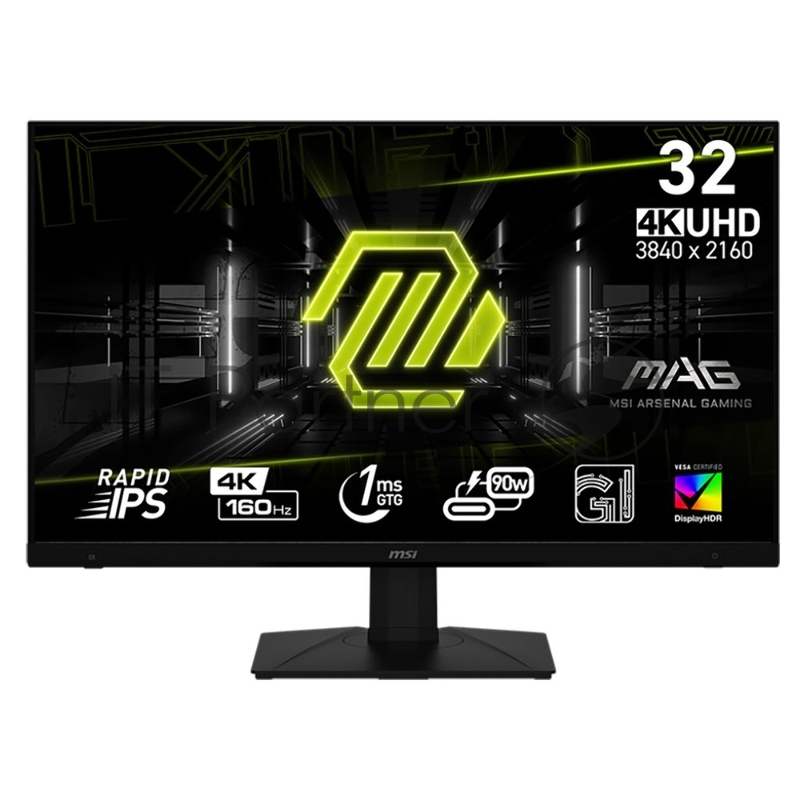 Монитор MSI 31.5 Mag 322UPF черный IPS LED 16:9 HDMI HAS Piv 400cd 178гр/178гр 3840x2160 160Hz DP 4K USB 10.6кг