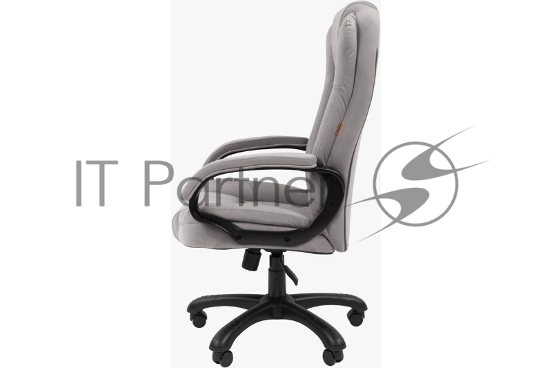 Кресло Chairman Home 600 Россия ткань Т-53 серый (7158674)