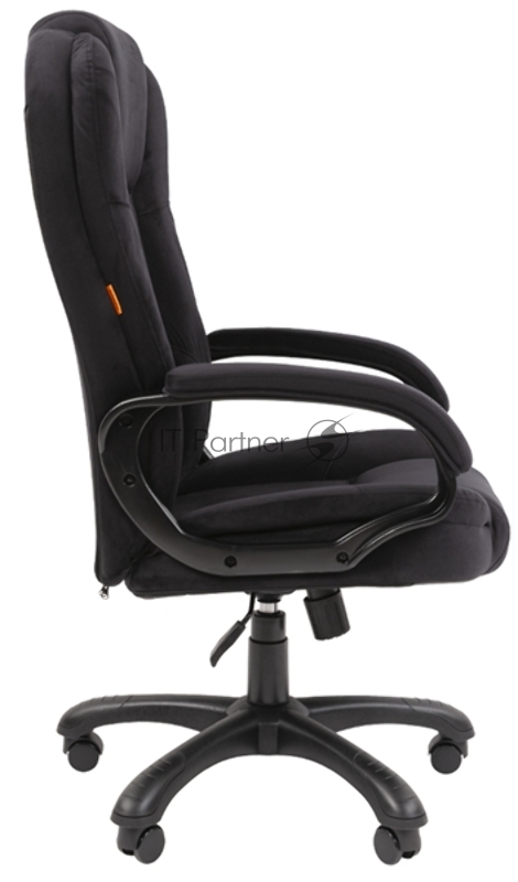 Кресло Chairman Home 600 Россия ткань Т-84 черный (7158676)