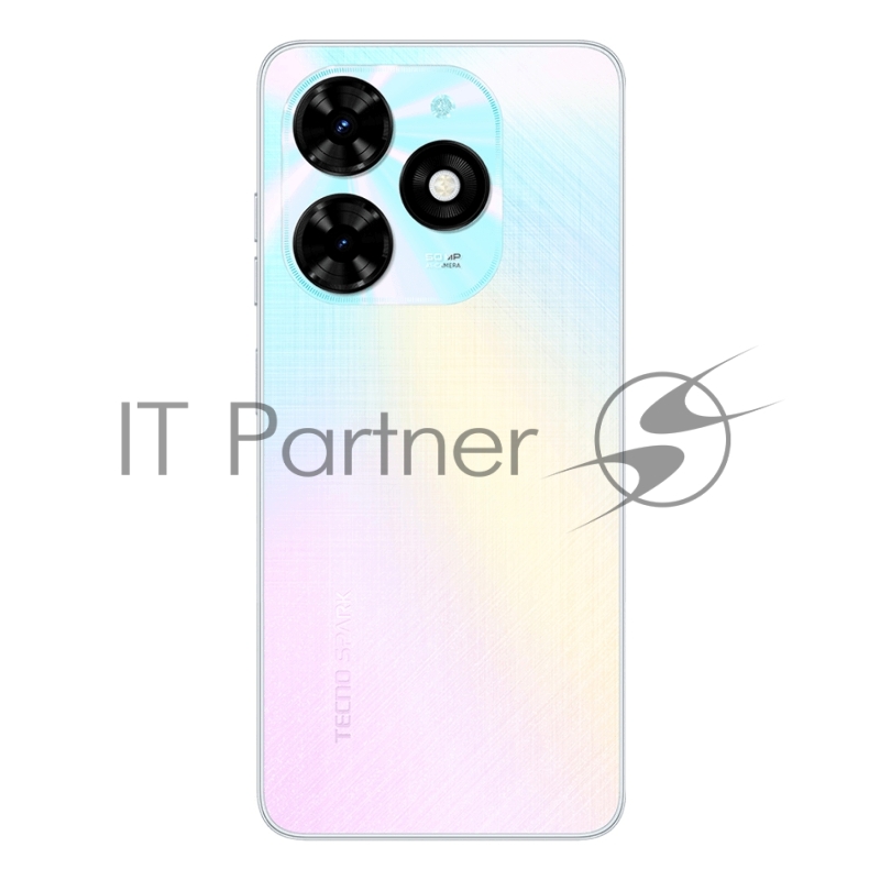 Смартфон BG7n TECNO SPARK 20C 4/256 Mystery White, 6.56, 20:9, 1612 x 720 пикселей, 2.3GHz, 8 Core, 4GB RAM, 256GB, up to 1TB flash, 50Mpix+AI/8Mpix, 2 Sim, 4G, BT v5.0, WiFi 802.11 b/g/n, GPS/AGPS, GLONASS,NFC, Type-C, 5000mAh, Android T-GO, 185,3g,