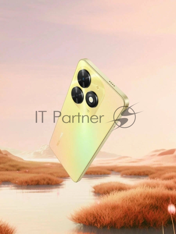 Смартфон BG7n TECNO SPARK 20C 4/128 Alpenglow Gold, 6.56, 20:9, 1612 x 720 пикселей, 2.3GHz, 8 Core, 4GB RAM, 128GB, up to 1TB flash, 50Mpix+AI/8Mpix, 2 Sim, 4G, BT v5.0, WiFi 802.11 b/g/n, GPS/AGPS, GLONASS,NFC, Type-C, 5000mAh, Android T-GO, 185,3g