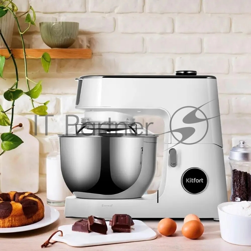 Миксер планетарный Kitfort КТ-3436-1 1400Вт черный