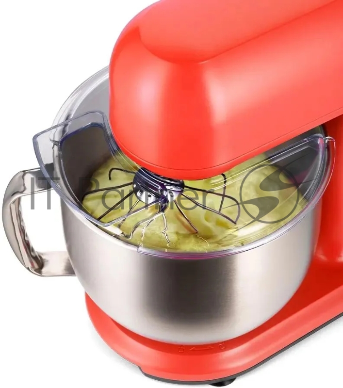 Миксер планетарный Kitfort КТ-3473-1 1500Вт красный