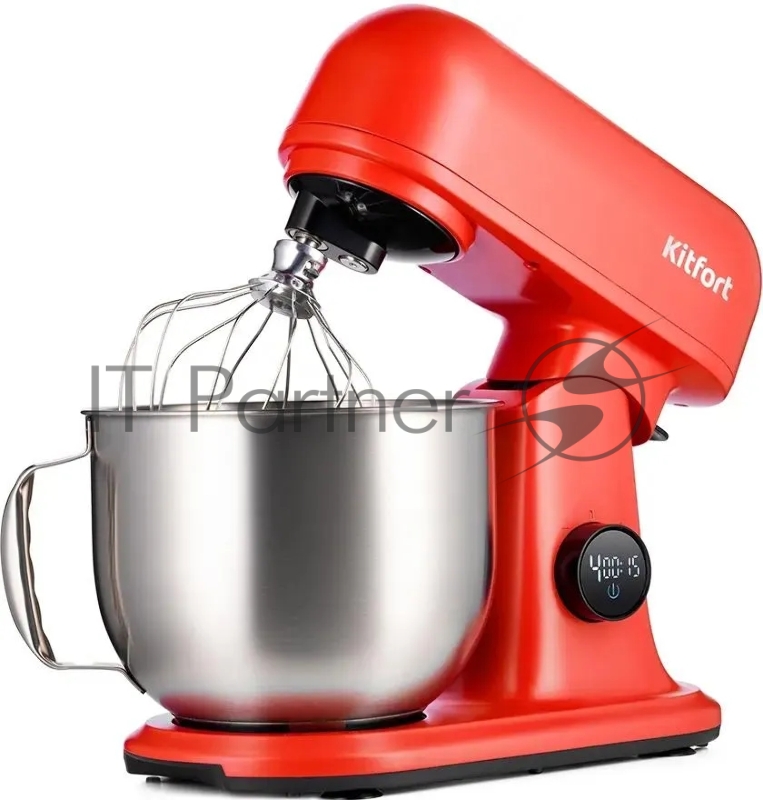 Миксер планетарный Kitfort КТ-3473-1 1500Вт красный