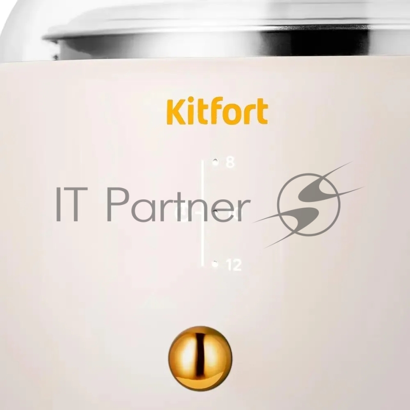 Йогуртница Kitfort КТ-6081-2 15Вт 1б. 1000мл розовый