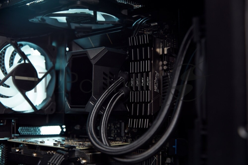 Оперативная память Kingston KF432C16RB12K2/32 DDR4 2x16GB 3200MHz Fury Renegade Black RTL PC4-25600 CL16 DIMM 288-pin 1.35В dual rank Ret