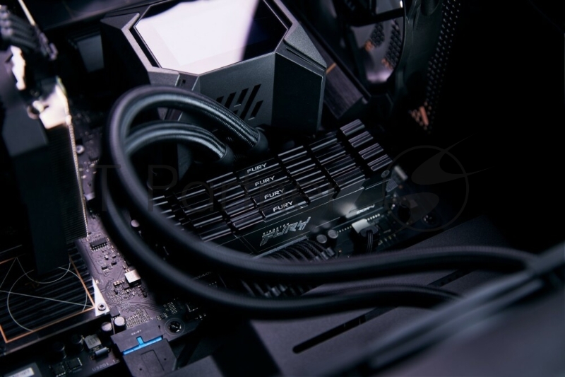 Оперативная память Kingston KF432C16RB12K2/32 DDR4 2x16GB 3200MHz Fury Renegade Black RTL PC4-25600 CL16 DIMM 288-pin 1.35В dual rank Ret