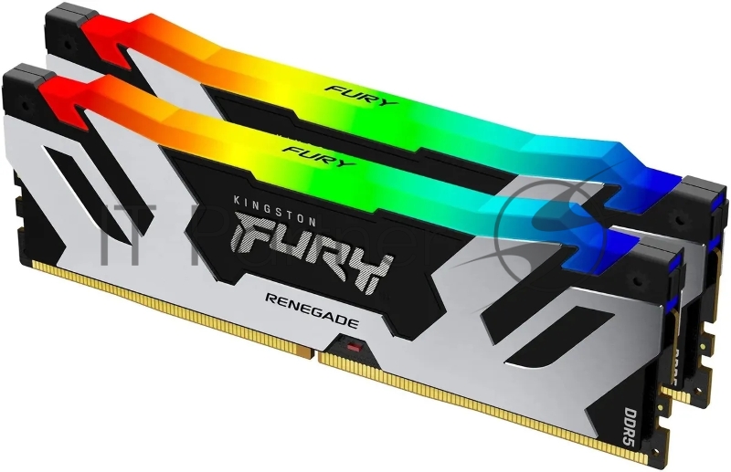 Оперативная память DDR 5 DIMM 32Gb PC54400, 6800Mhz, Kingston FURY Renegade RGB XMP CL36 (Kit of 2) (KF568C36RSAK2-32) (retail)