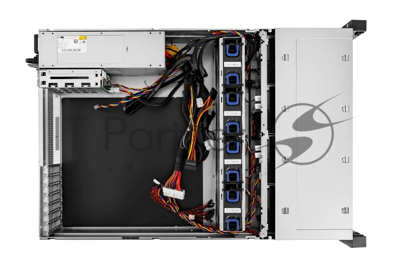 Компьютерный корпус IW-RS212-07 SLIMSAS BP 800W*2/PDB/FAN 8038mm*4/SLIMSAS * 4 BP/rear 2.5 HDD module(12G)/28RAIL/power cord*2