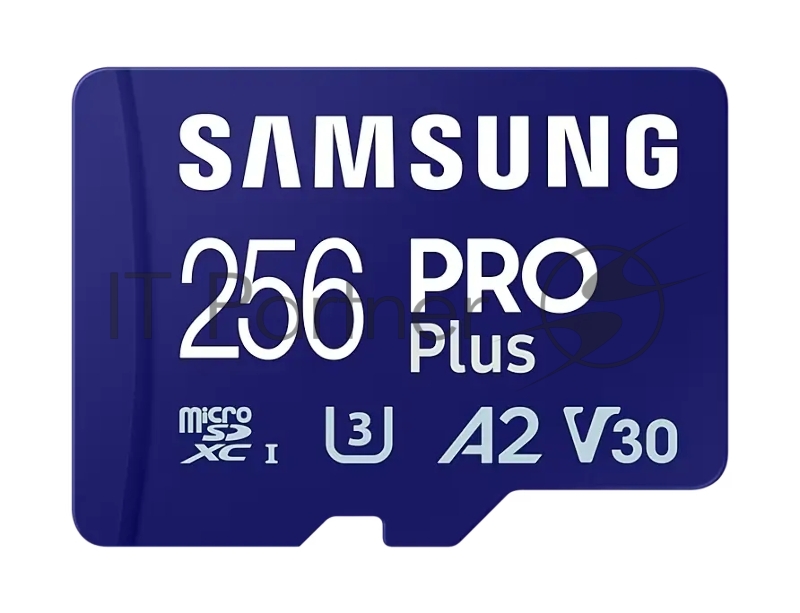Флеш карта microSDXC 256GB Samsung PRO Plus Class 10, A2, V30, UHS-I (U3), W 130 МБ/с, R 180 МБ/с, <MB-MD256SA/KR> адаптер на SD