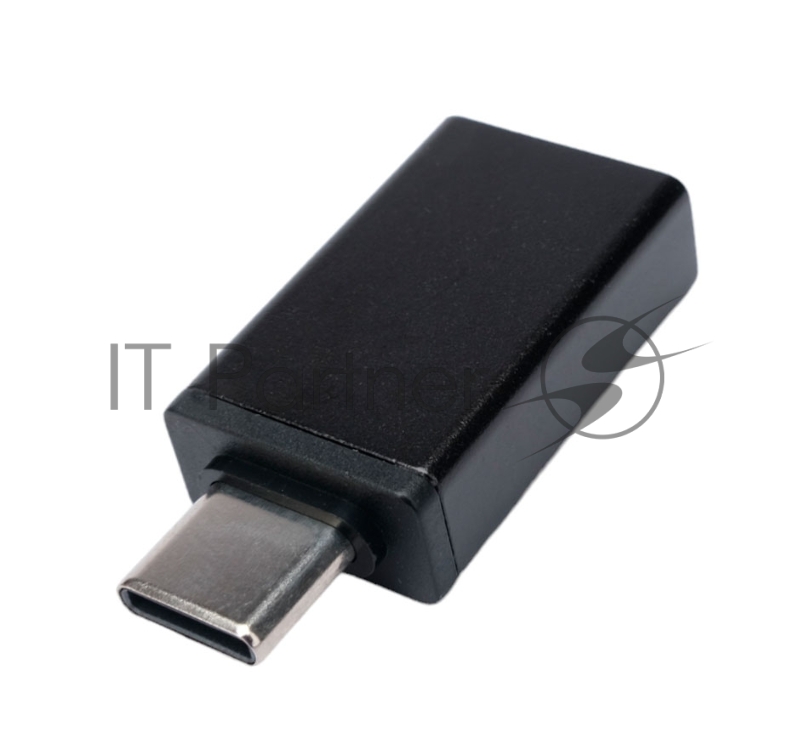 Переходник USB3.0 Гарнизон GCC-A-USB3-CMAF, Type-C(M)/AF, с поддержкой OTG, черн, пакет