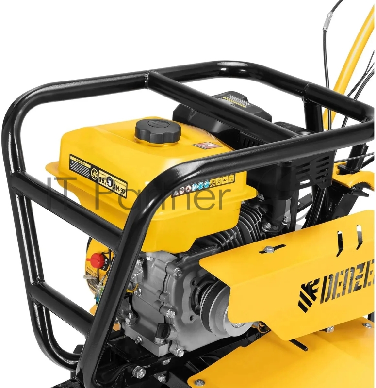 Мотоблок DPT-470S-PRO, 7 л.с., ремен.сцеп, фрез 3х4, ШОМ, передачи 4В/2Н// Denzel