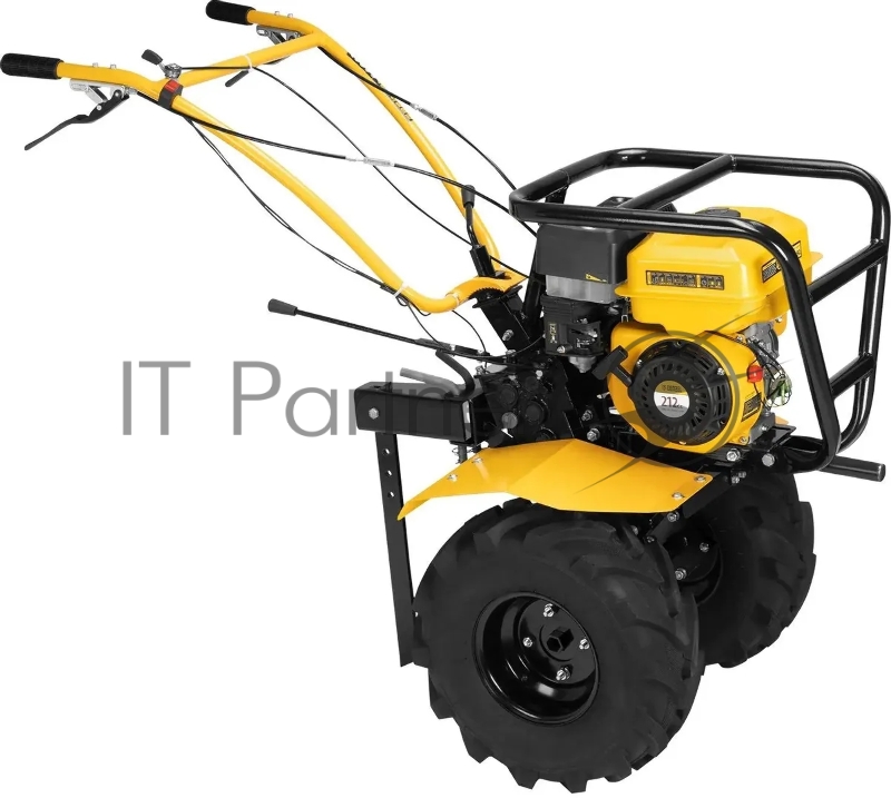 Мотоблок DPT-470S-PRO, 7 л.с., ремен.сцеп, фрез 3х4, ШОМ, передачи 4В/2Н// Denzel