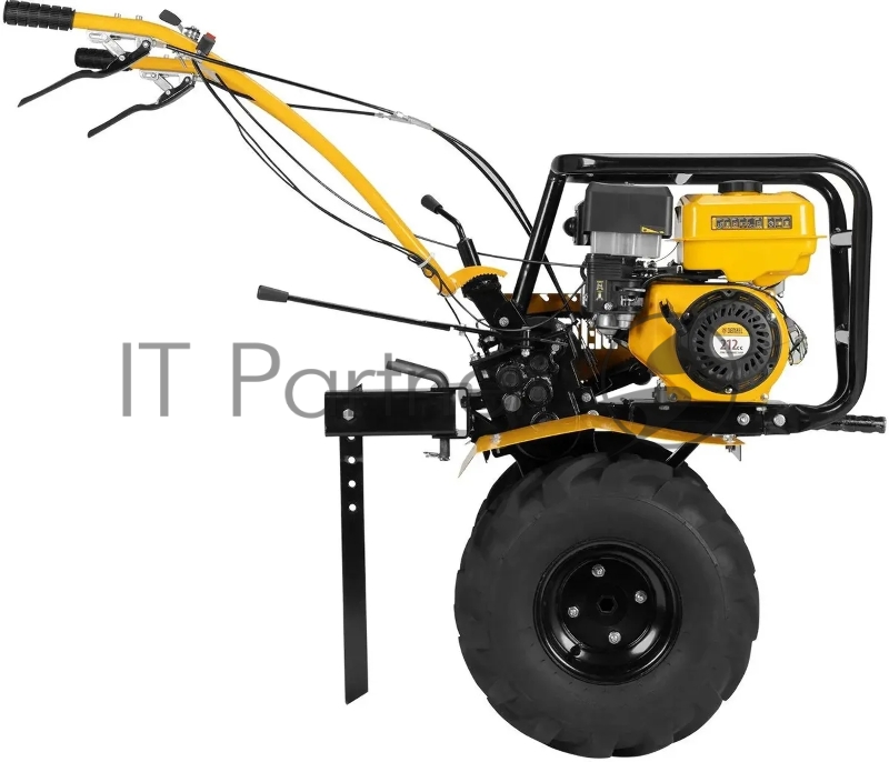 Мотоблок DPT-470S-PRO, 7 л.с., ремен.сцеп, фрез 3х4, ШОМ, передачи 4В/2Н// Denzel