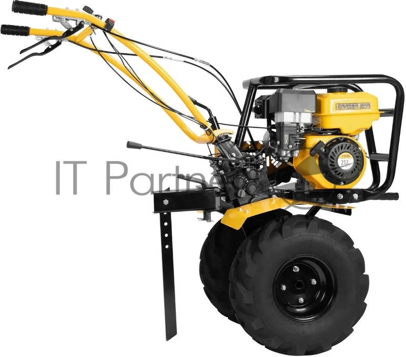 Мотоблок DPT-470S-PRO, 7 л.с., ремен.сцеп, фрез 3х4, ШОМ, передачи 4В/2Н// Denzel