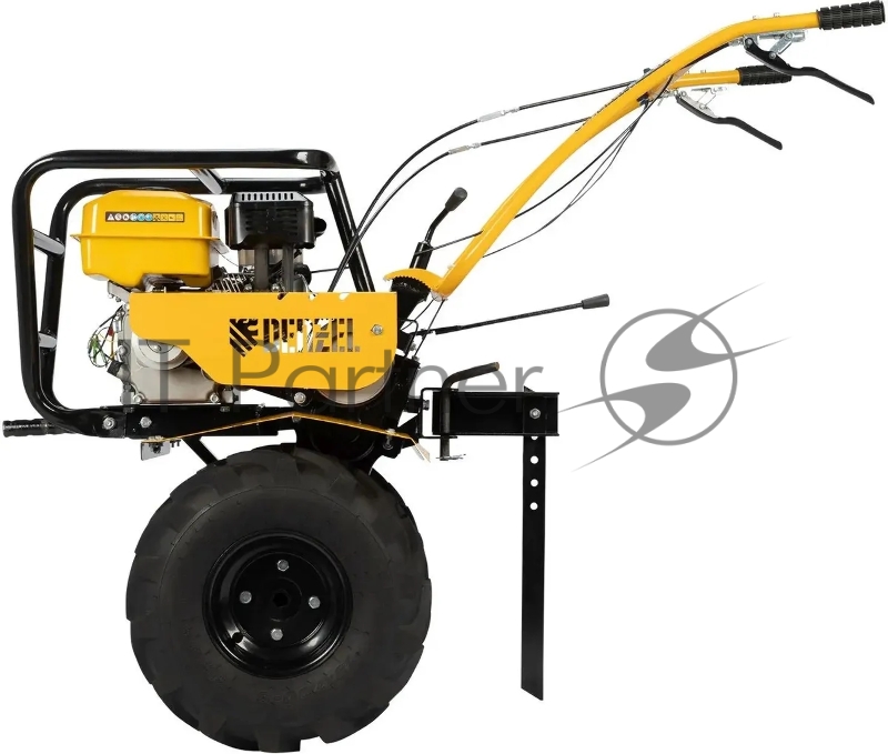 Мотоблок DPT-470S-PRO, 7 л.с., ремен.сцеп, фрез 3х4, ШОМ, передачи 4В/2Н// Denzel