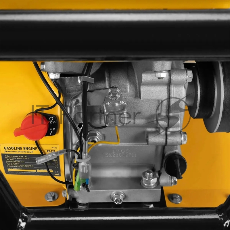 Мотоблок DPT-670S-PRO, 7 л.с., ремен.сцеп, фрез 3х4, ШОМ, передачи 6В/2Н// Denzel