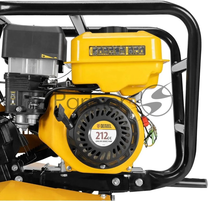 Мотоблок DPT-670S-PRO, 7 л.с., ремен.сцеп, фрез 3х4, ШОМ, передачи 6В/2Н// Denzel