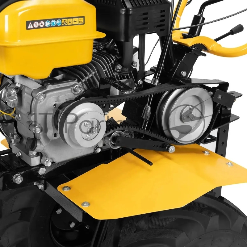 Мотоблок DPT-670S-PRO, 7 л.с., ремен.сцеп, фрез 3х4, ШОМ, передачи 6В/2Н// Denzel