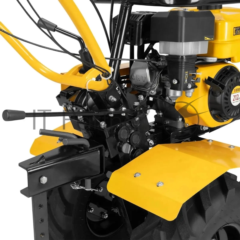 Мотоблок DPT-670S-PRO, 7 л.с., ремен.сцеп, фрез 3х4, ШОМ, передачи 6В/2Н// Denzel