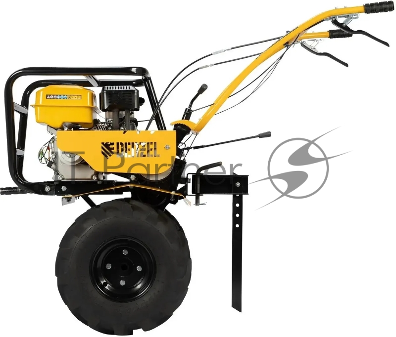 Мотоблок DPT-670S-PRO, 7 л.с., ремен.сцеп, фрез 3х4, ШОМ, передачи 6В/2Н// Denzel