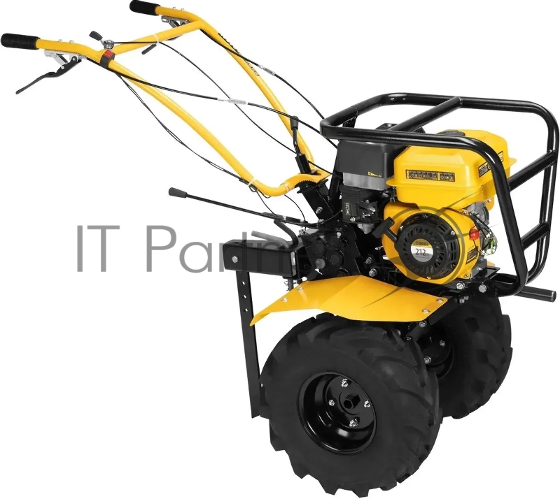 Мотоблок DPT-670S-PRO, 7 л.с., ремен.сцеп, фрез 3х4, ШОМ, передачи 6В/2Н// Denzel