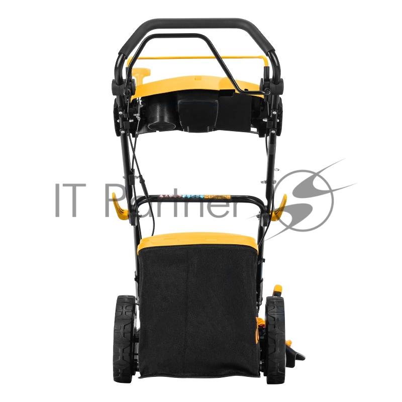 Бензиновая газонокосилка GLT-460SP-T, Trike 150 см3, 46 см, привод, панель, 60л// Denzel