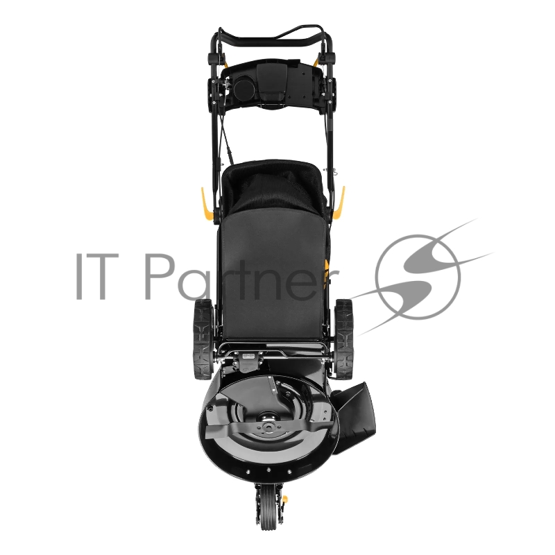 Бензиновая газонокосилка GLT-460SP-T, Trike 150 см3, 46 см, привод, панель, 60л// Denzel