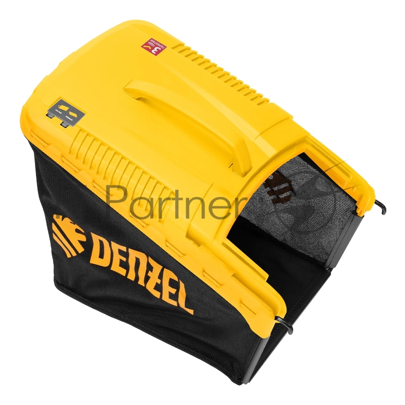 Бензиновая газонокосилка GLT-460SP-T, Trike 150 см3, 46 см, привод, панель, 60л// Denzel