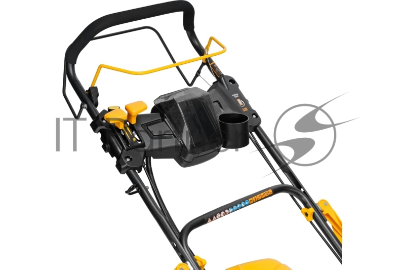 Газонокосилка бензиновая GLD-460SP-VE, 146 см3, шир. 46см, привод, вариатор, эл.старт, 60 л// Denzel