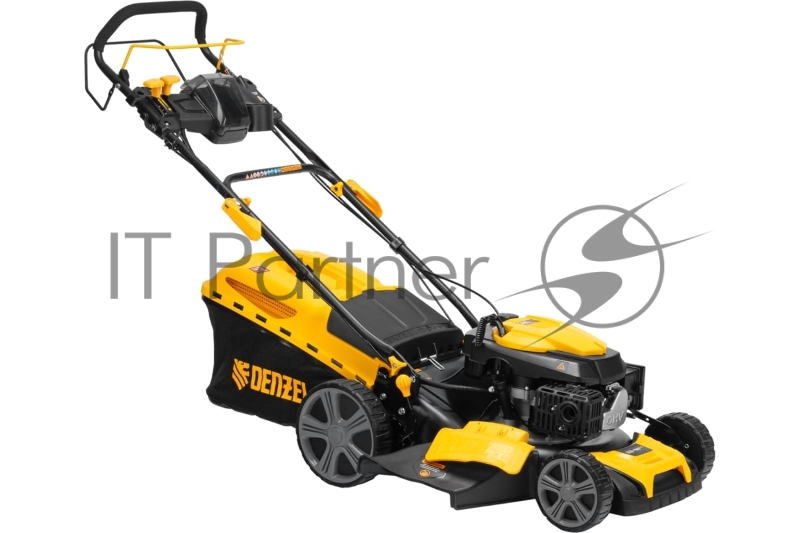 Газонокосилка бензиновая GLD-460SP-VE, 146 см3, шир. 46см, привод, вариатор, эл.старт, 60 л// Denzel