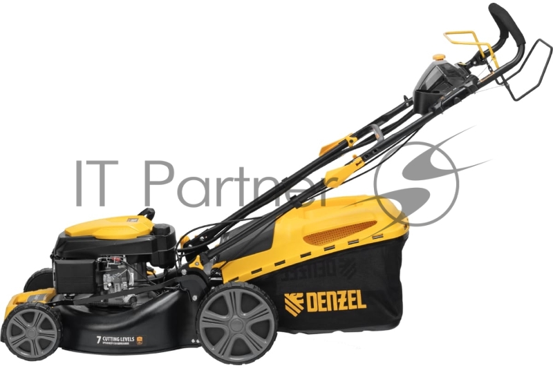 Газонокосилка бензиновая GLD-460SP-VE, 146 см3, шир. 46см, привод, вариатор, эл.старт, 60 л// Denzel