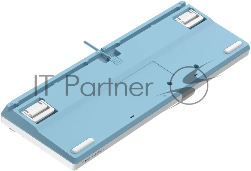 Клавиатура A4Tech Fstyler FS300 механическая белый/синий USB for gamer LED (FS300 PANDA SNOWBOARDING)