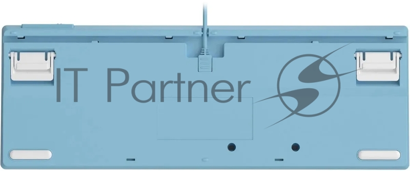 Клавиатура A4Tech Fstyler FS300 механическая белый/синий USB for gamer LED (FS300 PANDA SNOWBOARDING)