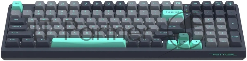 Клавиатура A4Tech Fstyler FS300 механическая черный/серый USB for gamer LED (FS300 PANDA ROCK)