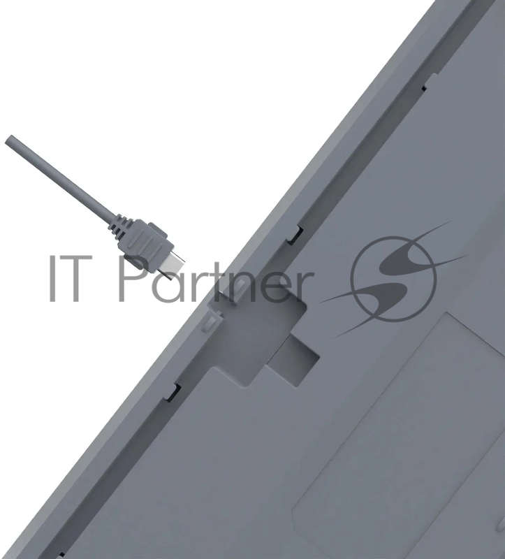 Клавиатура A4Tech Fstyler FS300 механическая черный/серый USB for gamer LED (FS300 PANDA ROCK)