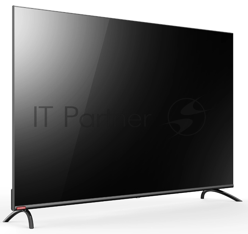 Телевизор LED SunWind 55 SUN-LED55XU401 Яндекс.ТВ Frameless черный 4K Ultra HD 60Hz DVB-T DVB-T2 DVB-C DVB-S DVB-S2 USB WiFi Smart TV