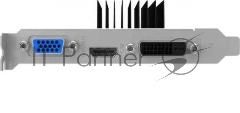 Видеокарта Palit GeForce GT 730 2ГБ (GeForce GT 730, DDR3, D-Sub, DVI, HDMI) (PCI-E)