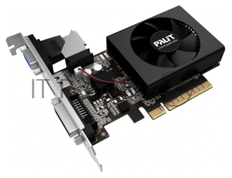 Видеокарта Palit GeForce GT 730 2ГБ (GeForce GT 730, DDR3, D-Sub, DVI, HDMI) (PCI-E)