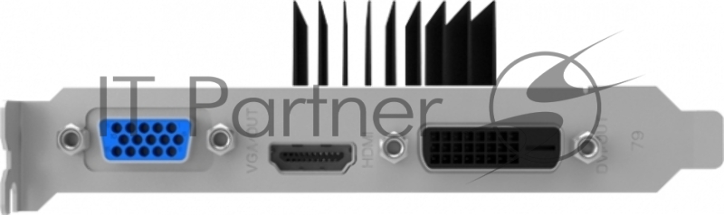 Видеокарта Palit GeForce GT 730 2ГБ (GeForce GT 730, DDR3, D-Sub, DVI, HDMI) (PCI-E)