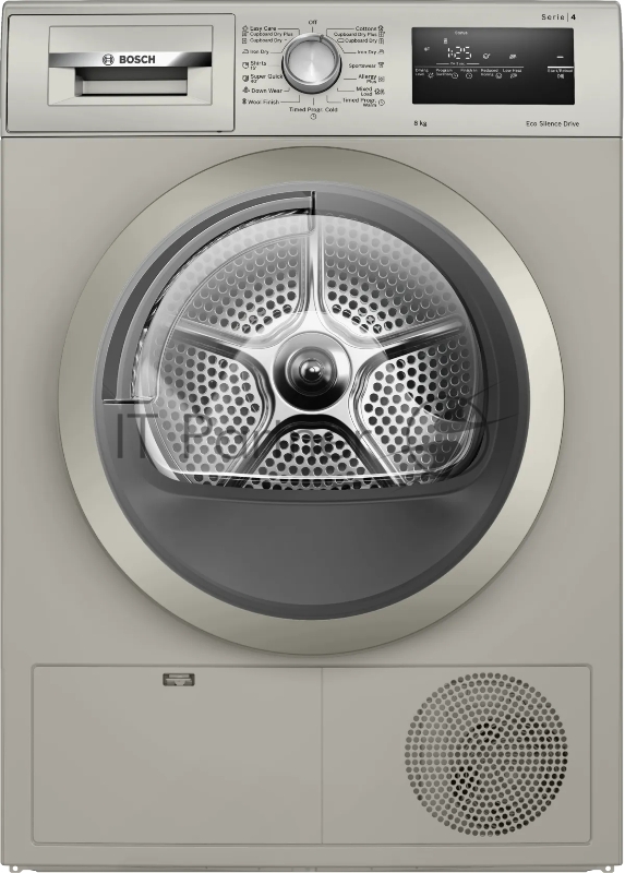 Сушильная машина Bosch Serie 4 WTN86202ME кл.энер.:A макс.загр.:8кг серебристый